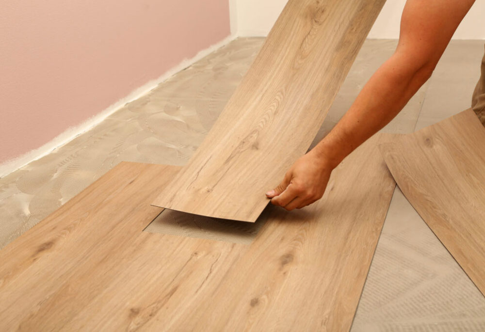 vinyl floor installation